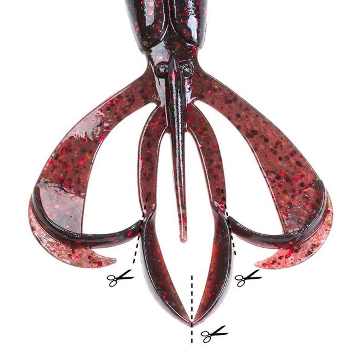 Keitech Crazy Flapper 2.8" - Afbeelding 3