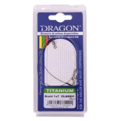 Dragon Titanium Braid 1x7 Leader 30 Cm