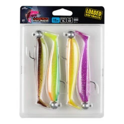 Fox Rage Zander Pro Shad UV Loaded Mixed Colour Pack