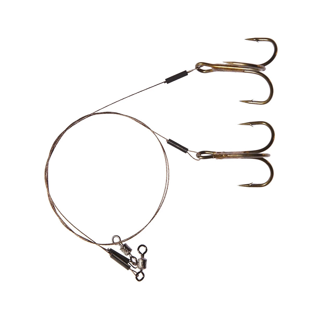 Dragon Single Treble Hook Leader 40CM 18KG Size 1/0